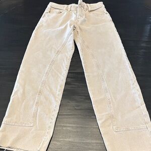 We The Free Light Greyish-Tan Pants